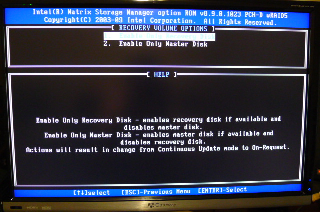 Intel Matrix Storage Manager Rom Updates For Windows